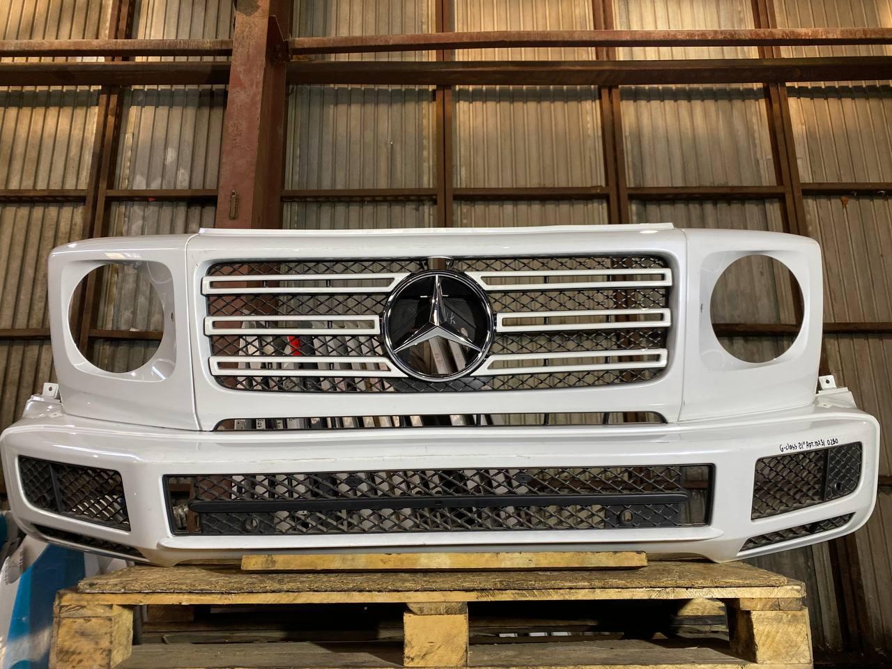 бампер передний Mercedes-Benz G-Класс W463 [4-й рестайлинг] W463 (2015 - 2018), 156011190100, A4638855100, 4638855100, A4638855000, 4638855000, A4638855200, 4638855200, A4638880400, 4638880400, A4638855100