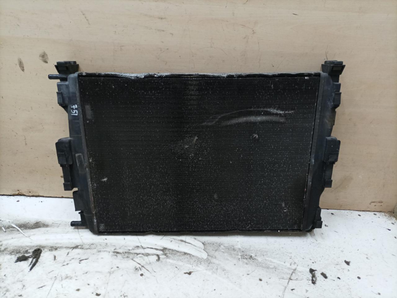 радиатор (основной) Renault Megane 2 поколение 2004, 1.9 л., дизель, МКПП, хетчбэк 5 дв., 8200115542 - фото №1