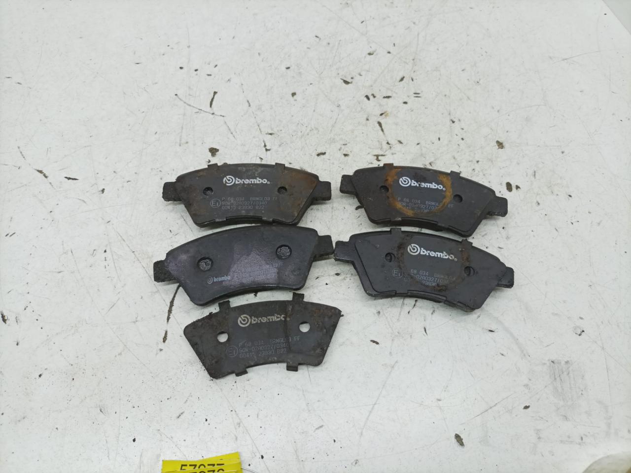 тормозные колодки Renault Megane 2 поколение 2004, 1.9 л., дизель, МКПП, хетчбэк 5 дв. - фото №1
