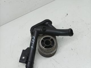 теплообменник масляного фильтра Renault Megane 2 поколение 2006, 1.5 л., K9K 766, дизель, МКПП, 8200267987F, 8201018057