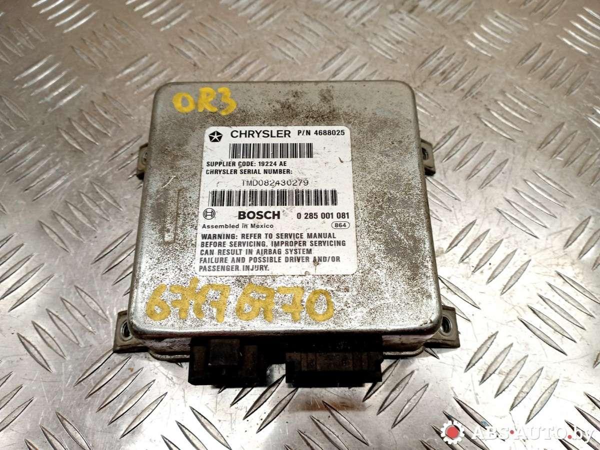 блок AirBag Chrysler Voyager 3 поколение 2000, бензин, 0285001081, 4688025, TMD082430279 - фото №1