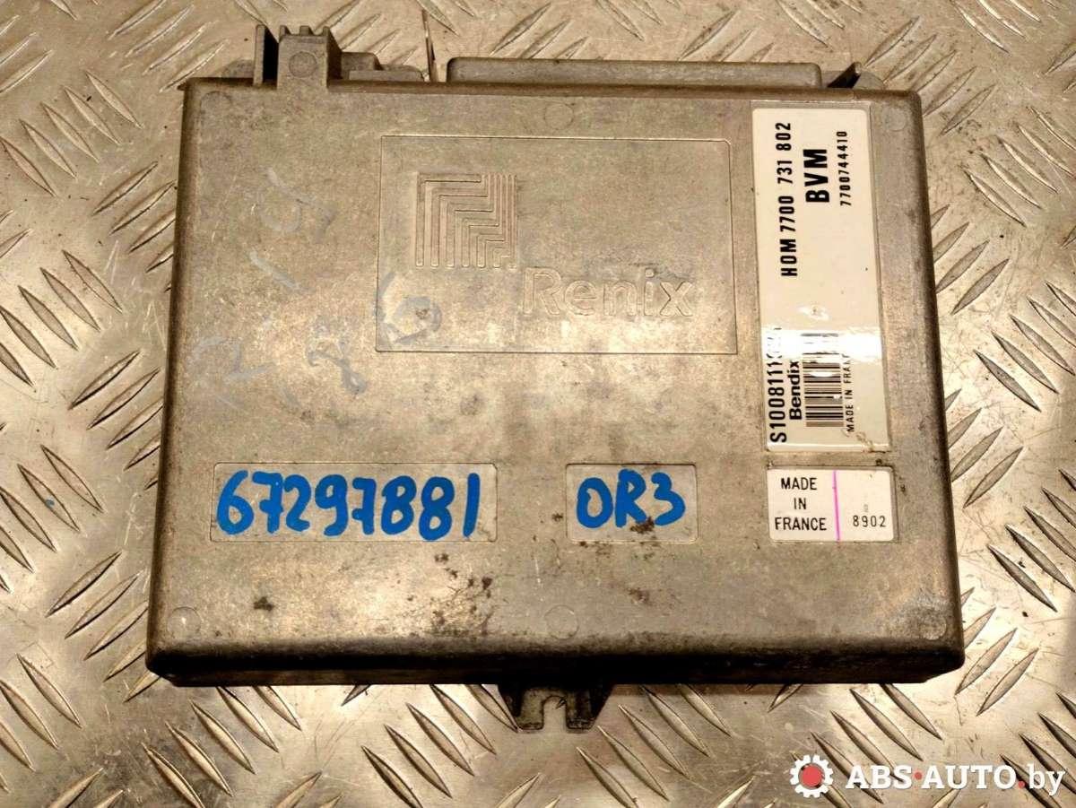 блок управления двигателем Renault 19 2 поколение 1995, бензин, 7700731802, 7700744410, 7700859511, S100811102B, S100811102E, S100811102F - фото №1