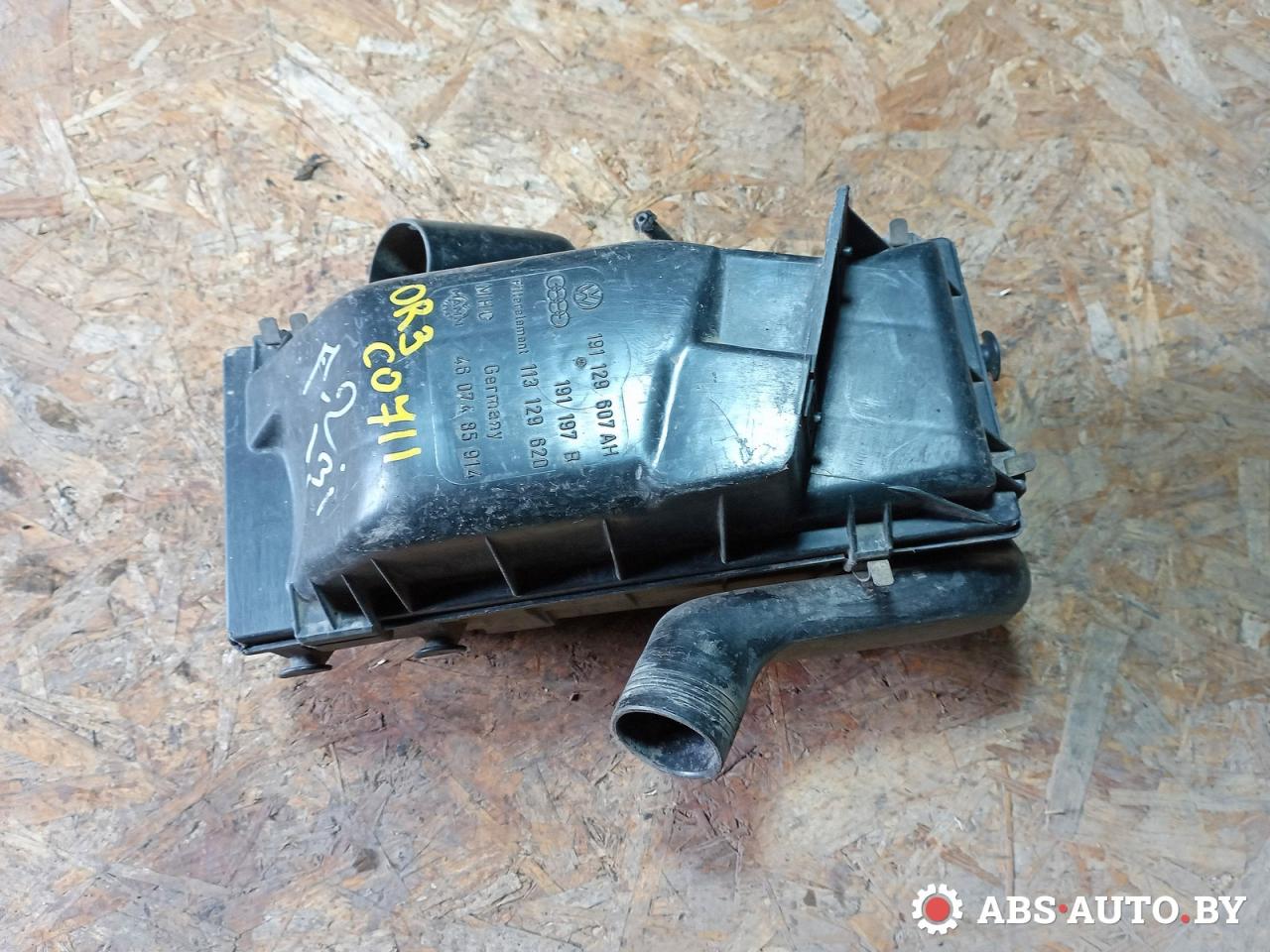 корпус воздушного фильтра Volkswagen Golf 2 поколение 1991, 1.3 л., бензин, 191129607AH, 113129620, 4607485914 - фото №1