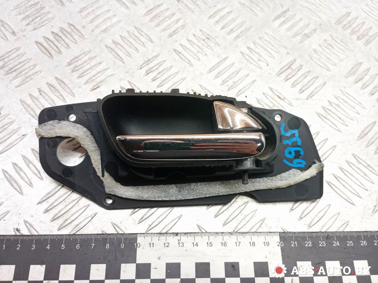 ручка внутренняя передняя правая Peugeot 607 1 поколение 9D 2004, 2.2 л., дизель, МКПП, 9629160577 - фото №1