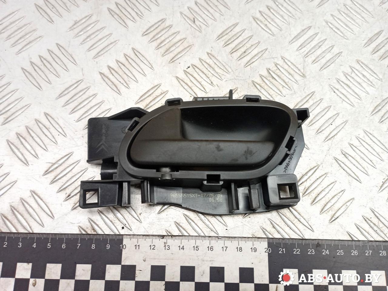 ручка внутренняя задняя левая Citroen Berlingo 2 поколение (B9) 2009, 1.6 л., дизель, МКПП, фургон, 96555515XT, 303966 - фото №1