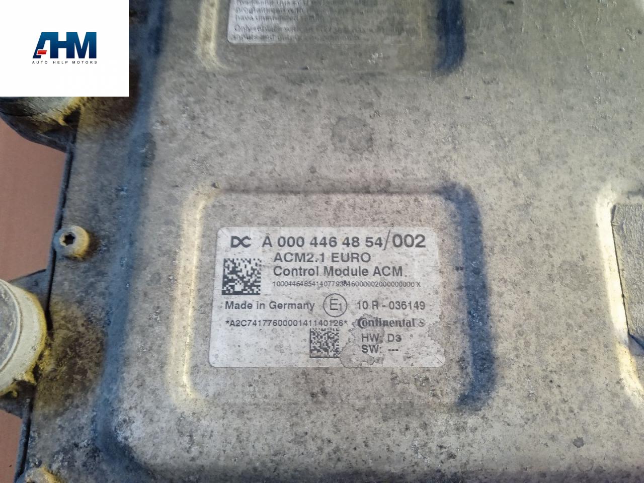 блок управления AdBlue Mercedes-Benz Actros 4 поколение (MP4) 2014, зеленый, грузовик, A0004464854, A0004464854 - фото №1