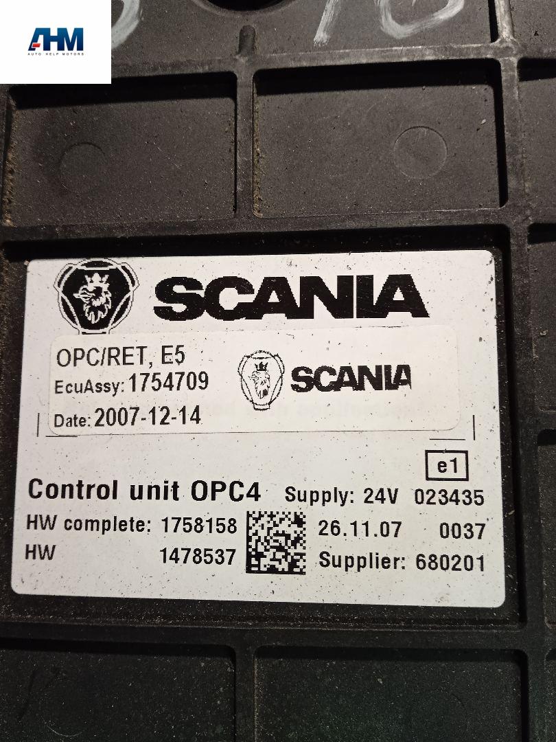 блок управления АКПП Scania R 3 поколение 2008, синий, грузовик, 1754728, 1754719, 1754733, 1754738, 1918182, 1928717, 1933486, 1923264, 1936924, 2095496, 2149043, 1754689, 1754694, 1754699, 1754709, 1754714, 1731140, 1750167, 1754664, 1754669, 1754674, 1754679, 1754684 - фото №1