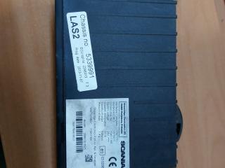 блок управления сигнализацией Scania R 3 поколение 2013, 12.7 л., DC 13.121, дизель, красный, грузовик, 2246313, 2093334, 1922169