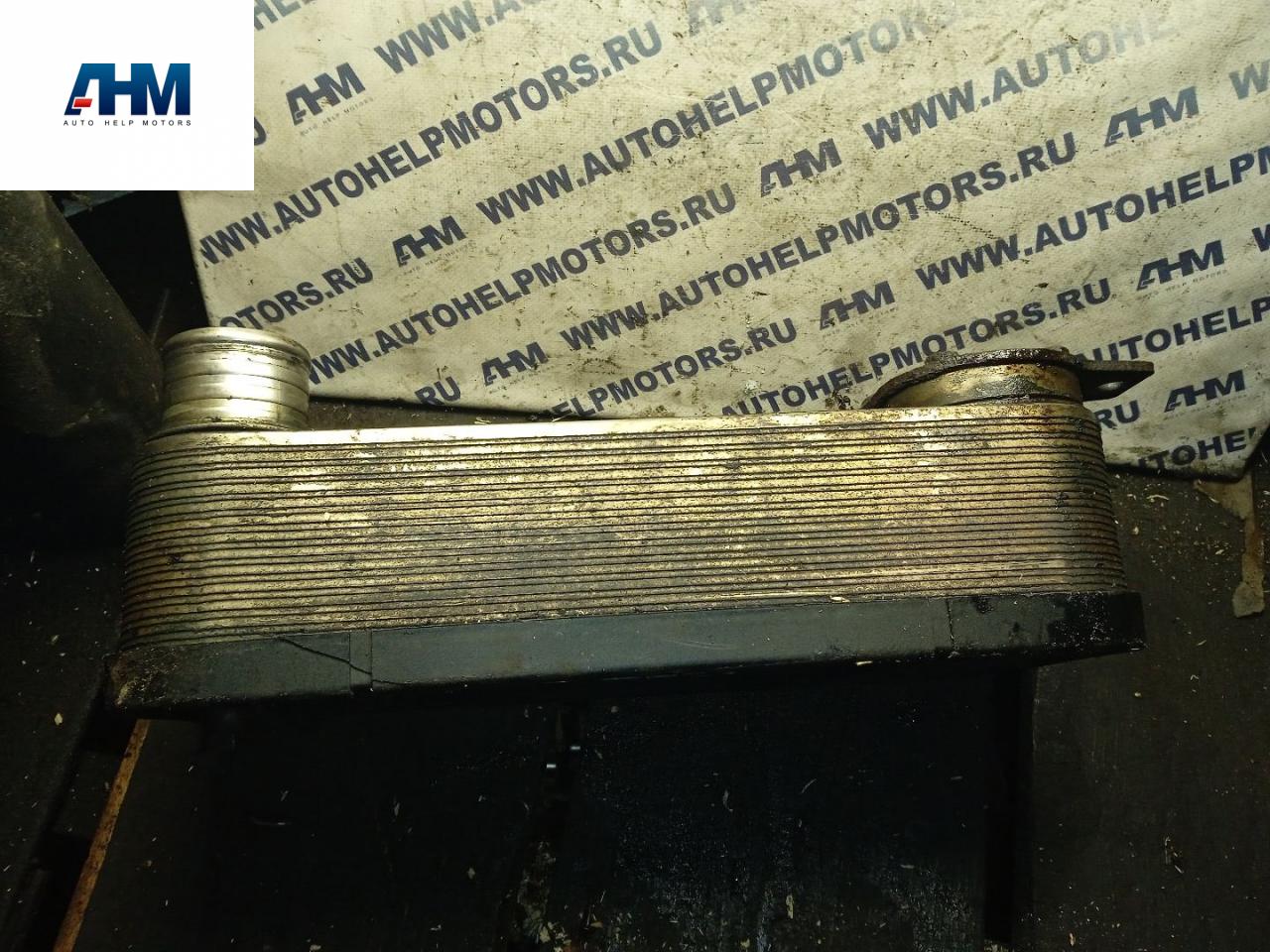 теплообменник масляного фильтра Scania 4-Series 2001, 1414200, 1395673 - фото №1