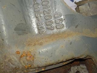 суппорт задний левый DAF XF 106 1 поколение 2014, MX-13, МКПП, белый, грузовик, 1862300