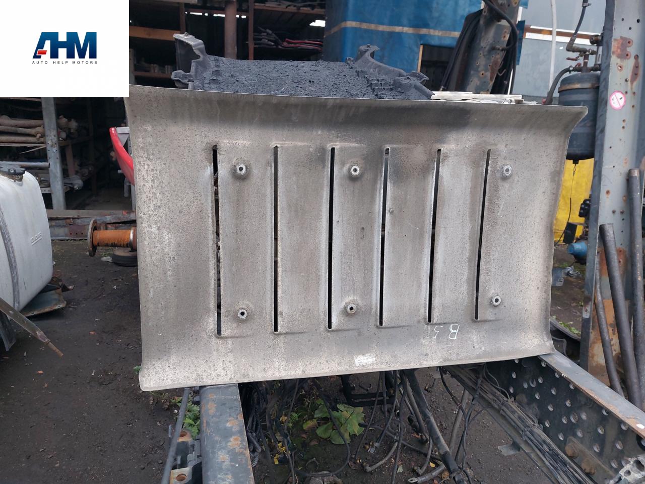 тепловой экран глушителя Mercedes-Benz Actros 4 поколение (MP4) 2014, зеленый, грузовик, A9604922730 - фото №1