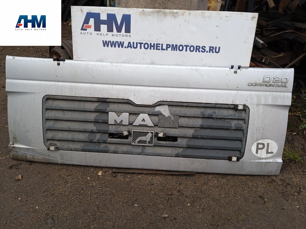 капот MAN TGA 1 поколение 2007, 81611100053 - фото №1