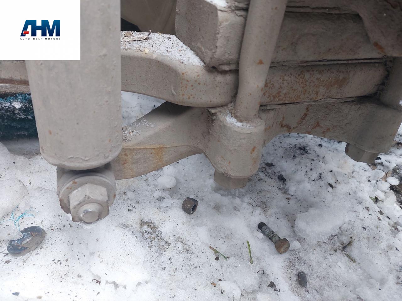 крепление амортизатора Scania R 3 поколение 2015, 12.7 л., DC 13.147, дизель, АКПП, белый, правый руль, 1769882 - фото №1