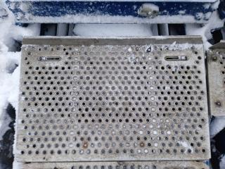 трап на раму DAF XF 105 2 поколение 2013, 12.9 л., MX 340, дизель, АКПП, белый, правый руль, 1740043