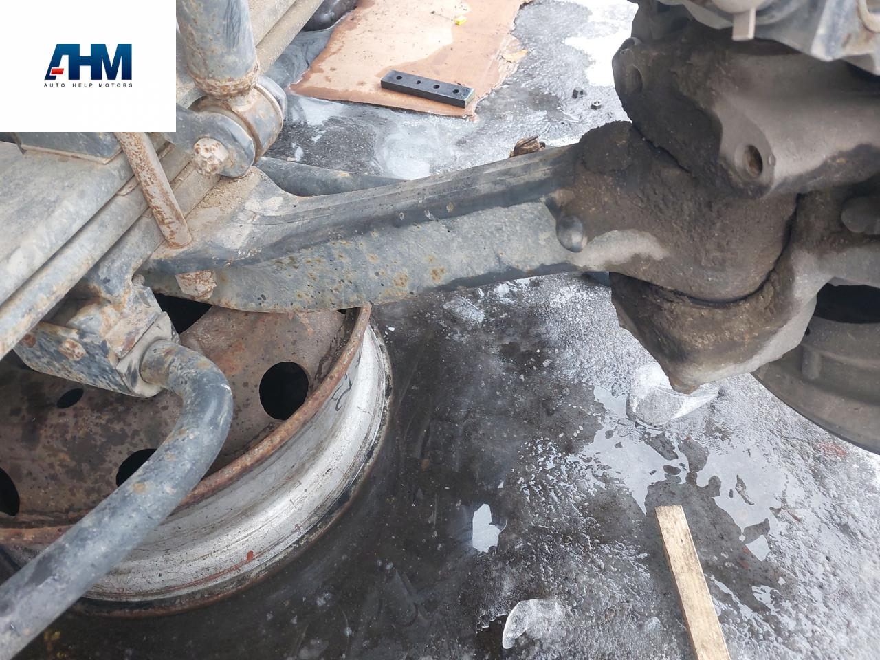 балка подвески передняя (подрамник) Scania R 3 поколение 2014, 12.7 л., DC 13.124, дизель, АКПП, белый, правый руль, 1339686, 1361859, 1383803, 1383804, 1361860, 1351969, 1394399 - фото №1