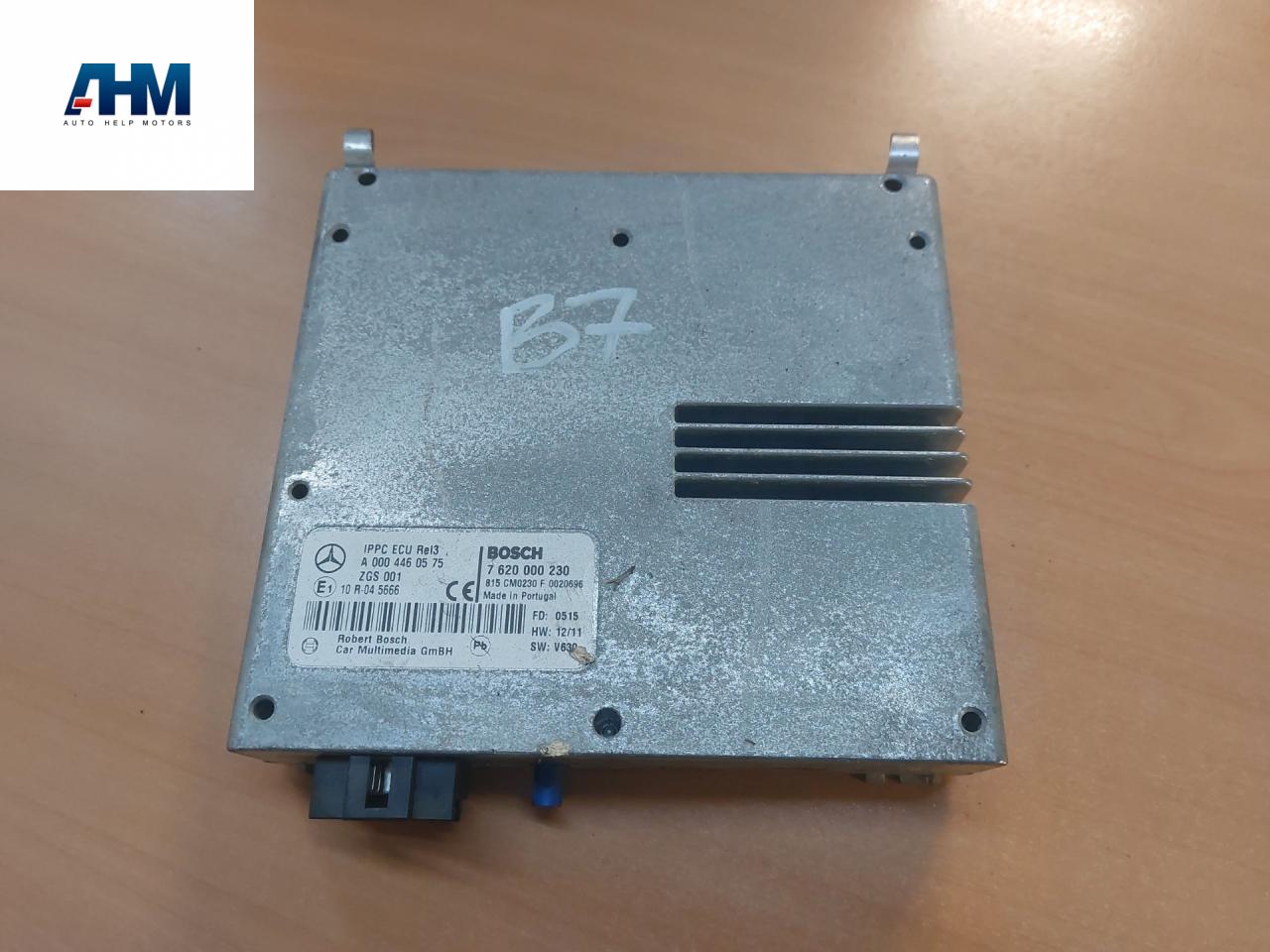 блок управления мультимедия Mercedes-Benz Actros 4 поколение (MP4) 2015, 12.8 л., OM 471.900, дизель, белый, правый руль, A0004460575, 7620000230 - фото №1