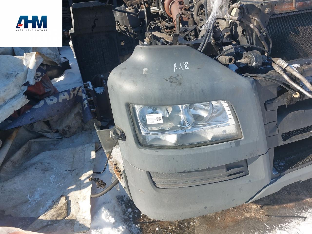 очко фары правой MAN TGS 1 поколение 2017, 12.4 л., D 2676 LF 51, дизель, АКПП, белый, правый руль, 81416106798 - фото №1