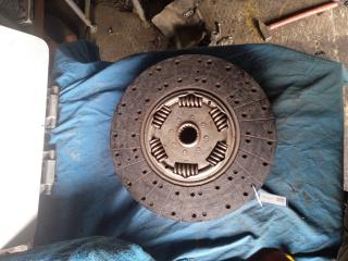 диск сцепления Mercedes-Benz Actros 4 поколение (MP4) 2014, 12.8 л., OM 471.900, дизель, белый, правый руль, 491878006603, 1878006603, A0252506203