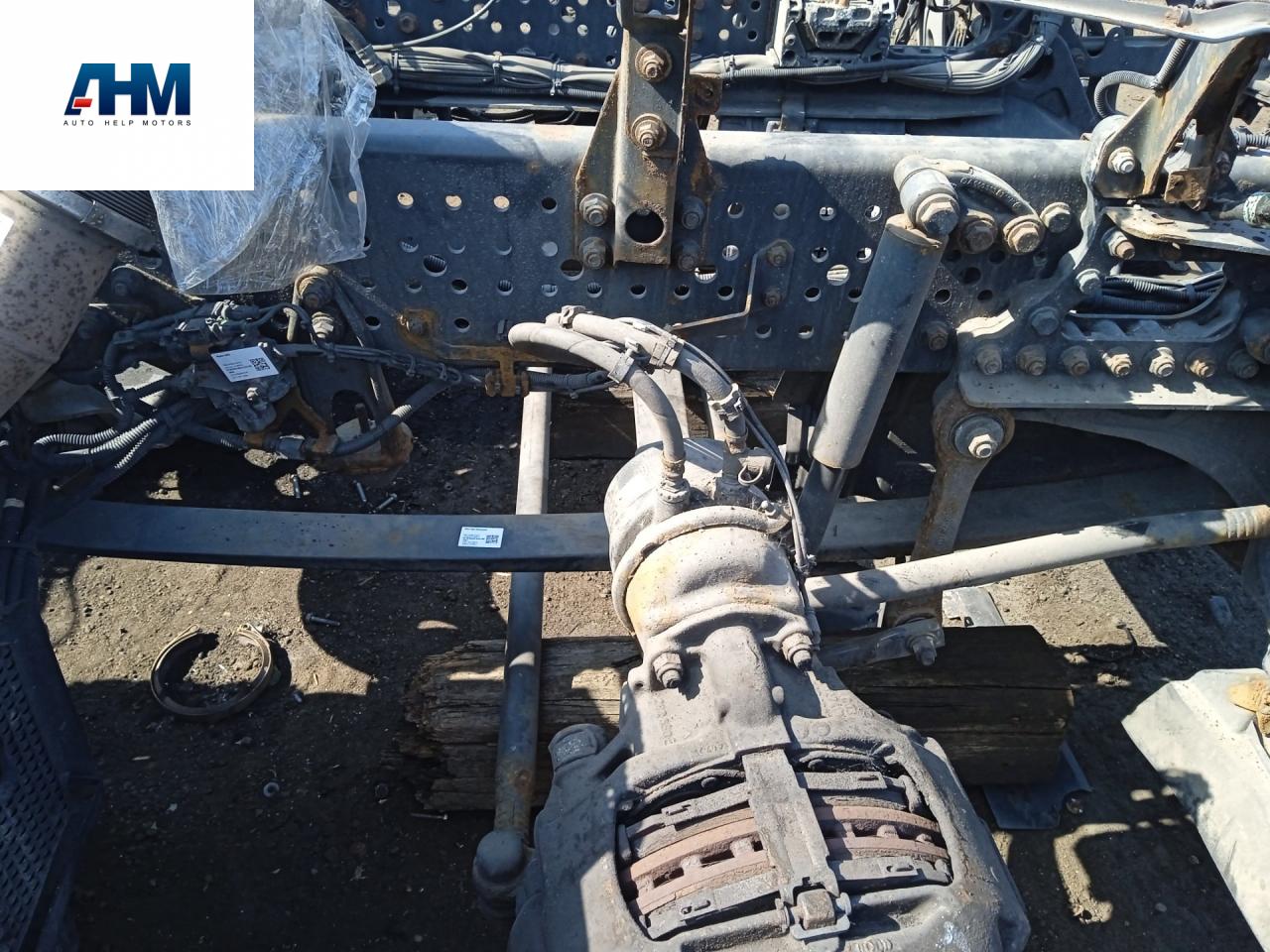 рессора передняя Mercedes-Benz Actros 4 поколение (MP4) 2014, 12.8 л., OM 471.900, дизель, белый, правый руль, A9603202802, A9603204602 - фото №1