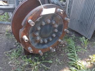 фланец (корона) переднего моста MAN TGX 1 поколение 2017, 12.4 л., D 2676 LF 51, дизель, АКПП, белый, правый руль, 81443010177, 81443010195