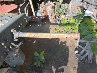 крепление ( кронштейн ) крыла Mercedes-Benz Actros 4 поколение (MP4) 2014, 12.8 л., OM 471.900, дизель, белый, правый руль, A9605202811, A9605206230