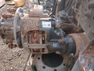 суппорт задний левый Mercedes-Benz Actros 4 поколение (MP4) 2014, 12.8 л., OM 471.900, дизель, белый, правый руль, A0054200183