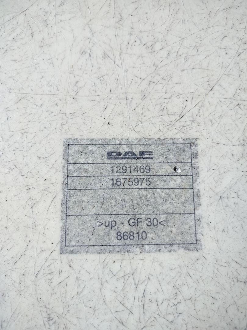 Спойлер кабины верхний DAF XF 105 2 поколение 2013, 12.9 л., MX 340, дизель, АКПП, белый, правый руль, 1291469, 1675975 - фото №1