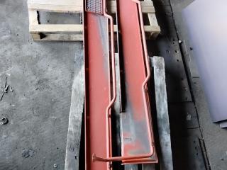 Спойлер кабины Renault Magnum 4 поколение 2007, 5000936423, 5000936422