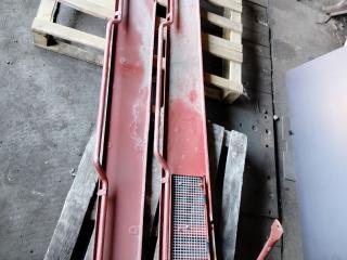 Спойлер кабины Renault Magnum 4 поколение 2008, 5000936423, 5000936422