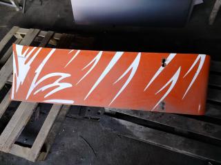 Спойлер кабины Scania R 3 поколение 2007, 1348522, 1430586, 1532457