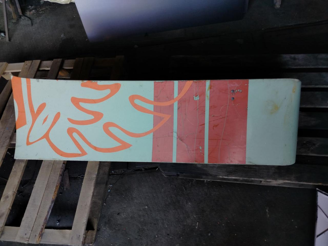 Спойлер кабины Scania R 3 поколение 2007, 1348522, 1430586, 1532457 - фото №1