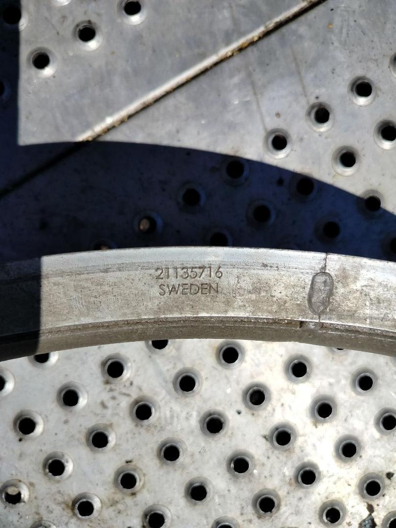 кольцо вентилятора Volvo FH 3 поколение 2013, 12.8 л., D13C500, дизель, АКПП, серый, правый руль, 22134195, 21135716 - фото №1