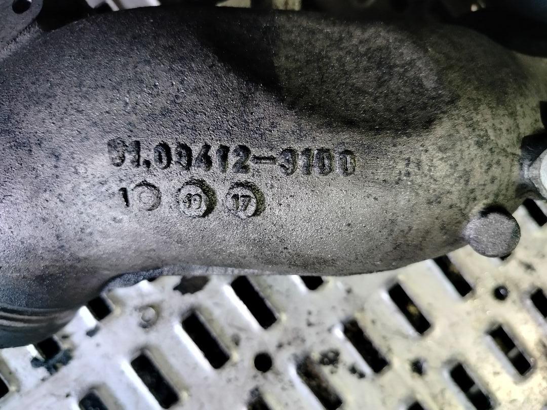 патрубок интеркулера MAN TGX 1 поколение 2018, 12.4 л., D 2676 LF 51, дизель, АКПП, белый, правый руль, 51094123100, 51094116054, 51094120402 - фото №1