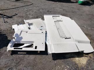 обшивка салона MAN TGX 1 поколение 2017, 12.4 л., D 2676 LF 52, дизель, АКПП, белый, правый руль, 81629300153, 81629300151, 81629300154, 81629300152, 81625716058, 81625716092, 81625716093, 81627706027, 81629300348