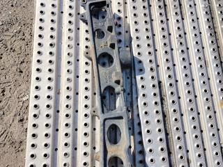 кронштейн глушителя Scania R 3 поколение 2010, 12.7 л., дизель, АКПП, белый, правый руль, 1541006