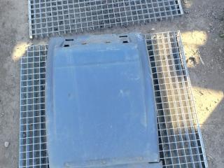 крыло MAN TGX 1 поколение 2018, 12.4 л., D 2676 LF 51, дизель, АКПП, белый, правый руль, 81664106608, 81664106610, 81664106635