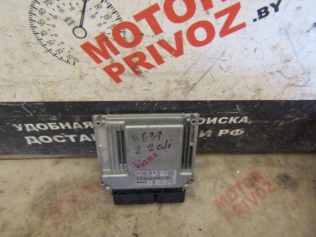 блок управления двигателем Mercedes-Benz Vito W639 2009, 2.2 л., дизель, 0281011789, A6461530491 - фото №1