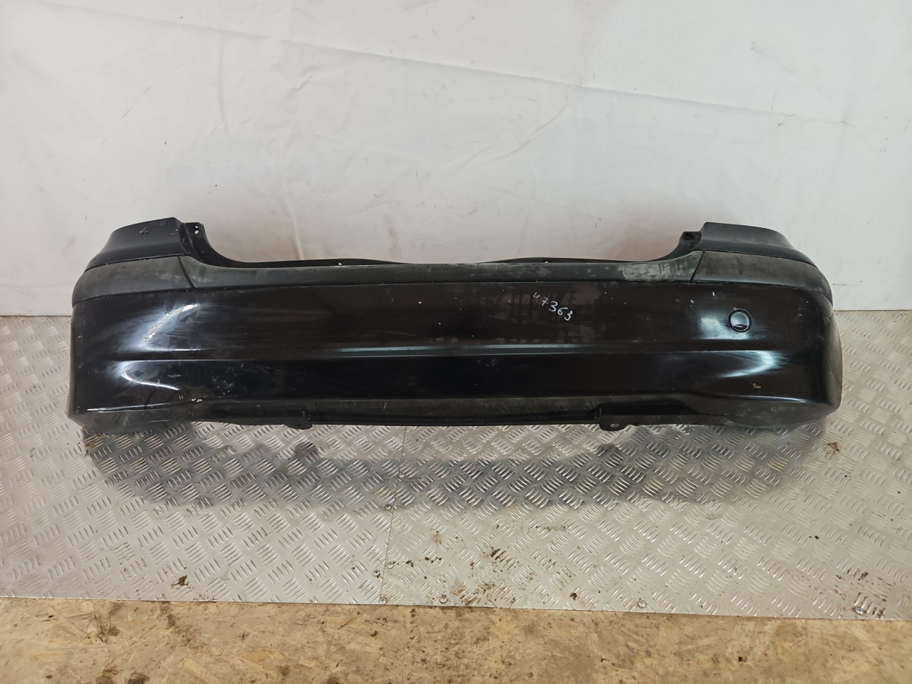 бампер задний Mercedes-Benz A-Класс W168 W168.031 2001, 1.9 л., M 166.990, бензин, АКПП, черный, минивэн, передний привод - фото №1