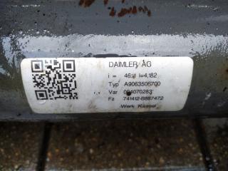 мост задний Mercedes-Benz Sprinter 2 поколение [рестайлинг] (W906) 2014, 2.1 л., дизель, микроавтобус