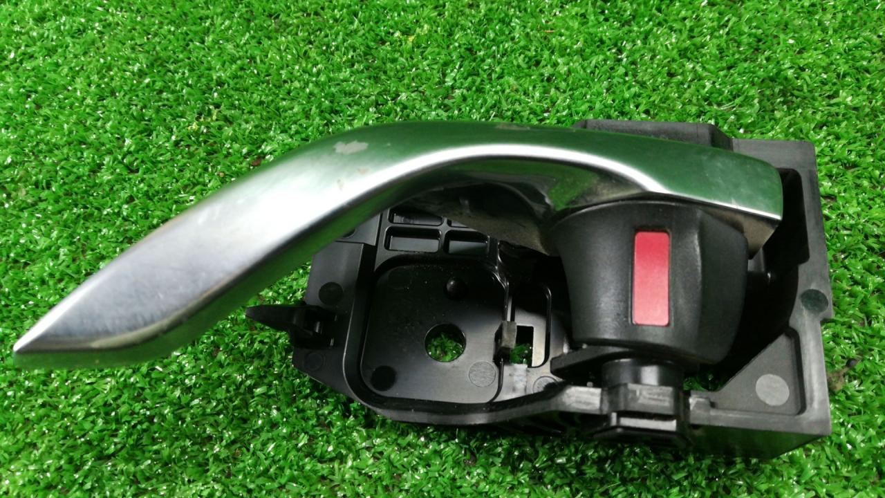 ручка внутренняя передняя левая Mazda CX-9 2 поколение 2017, 2.5 л., бензин, АКПП, красный, полный привод, правый руль - фото №1