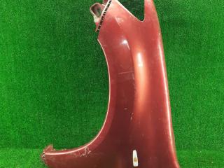 крыло переднее левое Mitsubishi ASX 1 поколение 2011, 2.0 л., 4B11, бензин, АКПП, красный, внедорожник 5 дв., полный привод