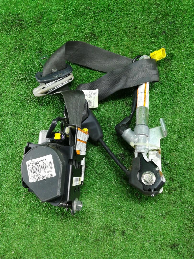 ремень безопасности Honda CR-V 3 поколение 2008, 2.4 л., K24Z1, бензин, АКПП, черный, внедорожник 5 дв., полный привод, правый руль, 608200100A - фото №1