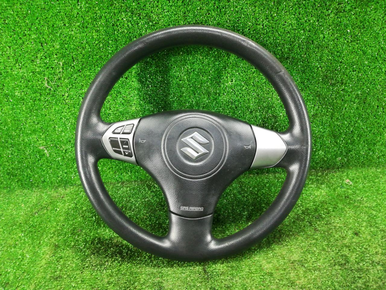 руль Suzuki Grand Vitara 2 поколение 2007, 1.6 л., M16A, бензин, МКПП, синий, внедорожник 3 дв., полный привод, правый руль - фото №1