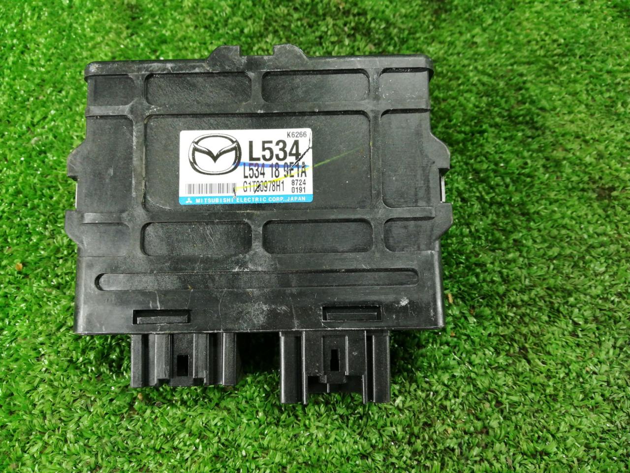 блок управления АКПП Mazda 6 GH 2008, 2.5 л., L5-VE, бензин, АКПП, серый, универсал, передний привод, правый руль, L53418E1A - фото №1