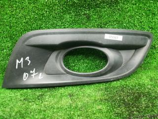 рамка фары противотуманной левой Mazda 3 1 поколение [рестайлинг] 2007, 2.0 л., LF17, бензин, АКПП, хетчбэк 5 дв., BS3E-50C21