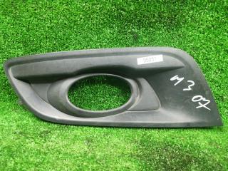 рамка фары противотуманной левой Mazda 3 1 поколение [рестайлинг] 2007, 2.0 л., LF17, бензин, АКПП, хетчбэк 5 дв., BS3E-50C11