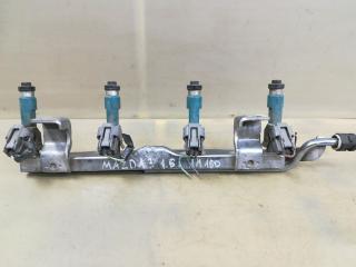 форсунка Mazda 3 1 поколение [рестайлинг] 2007, 1.6 л., бензин, АКПП, серебристый, хетчбэк 5 дв., правый руль