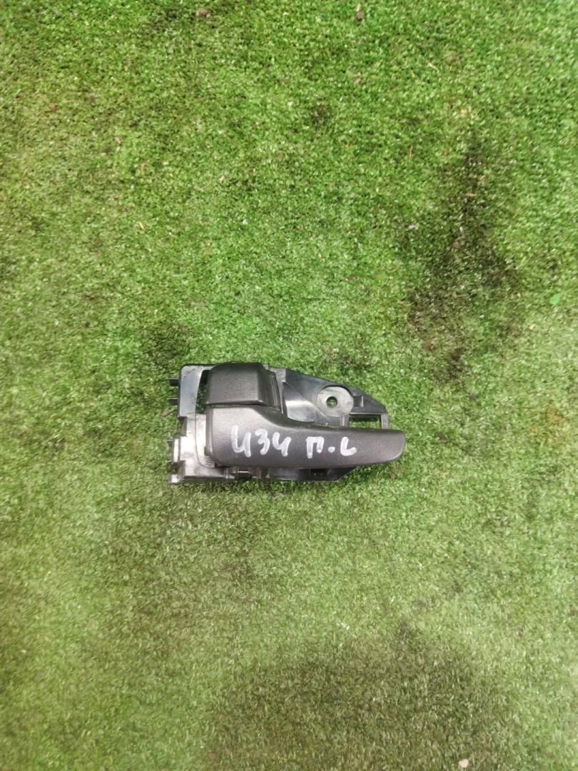 ручка внутренняя передняя левая Mitsubishi Outlander 1 поколение 2006, 2.4 л., 4G69, бензин, АКПП, полный привод, правый руль - фото №1