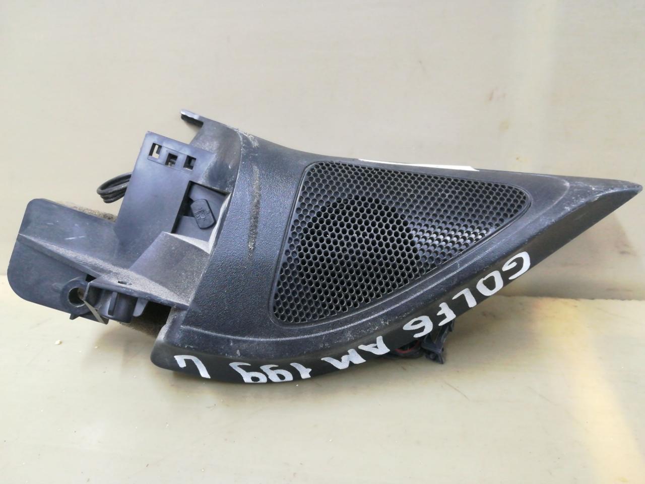 динамик высокочастотный (пищалка) Volkswagen Golf 6 поколение 2010, 1.4 л., CAXA, бензин, АКПП, серебро, универсал, правый руль, 1K0035411A - фото №1