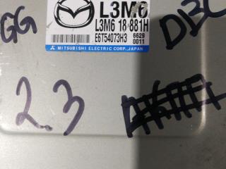 блок управления двигателем Mazda 6 GG [рестайлинг] 2005, 2.3 л., L3C1, бензин, АКПП, хетчбэк 5 дв.